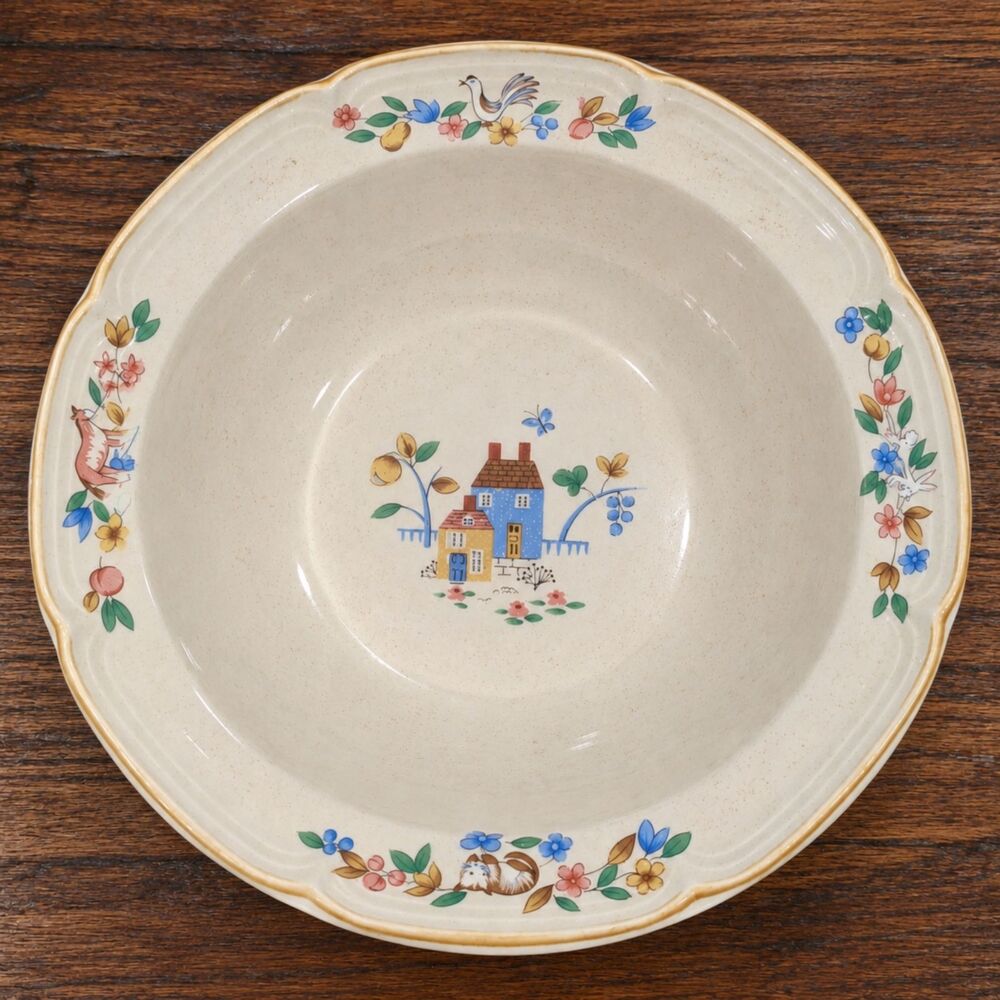 International Heartland China Company Stoneware Serving Bowl